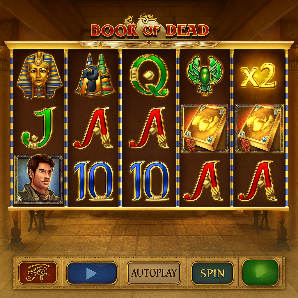 Casinolo - Book of Dead Slot Game - Play'n GO
